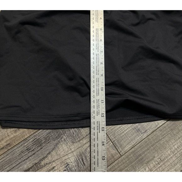 NWOT Lands End Woman’s Swim Skirt Bottom Mini Size 10 Black - Picture 3 of 6